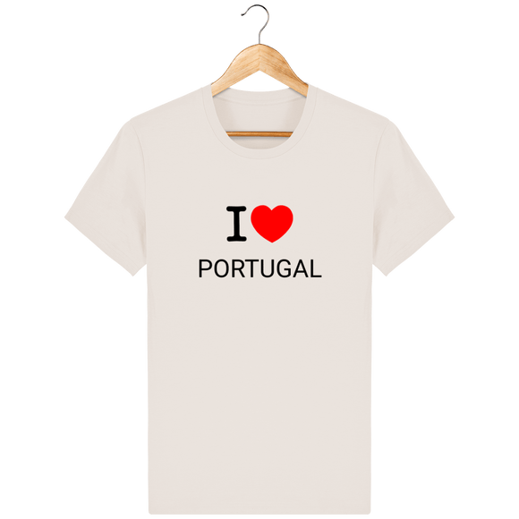 T-shirt I LOVE PORTUGAL - unisexe - Le Meilleur du Portugal