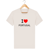 T-shirt I LOVE PORTUGAL - unisexe - Le Meilleur du Portugal