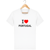 T-shirt I LOVE PORTUGAL - unisexe - Le Meilleur du Portugal