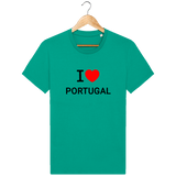 T-shirt I LOVE PORTUGAL - unisexe - Le Meilleur du Portugal