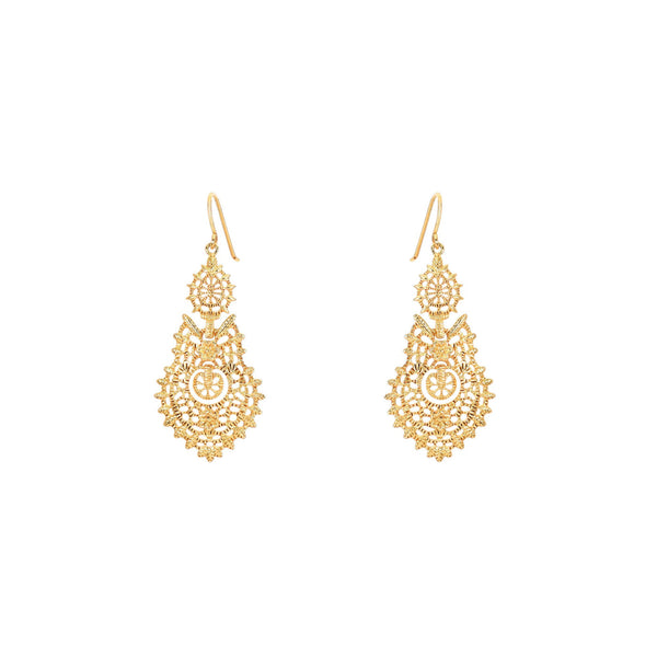 Boucles d’Oreilles Petite Rainha - Luzia le-meilleur-du-portugal