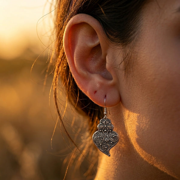 Boucles d’Oreilles Viana en Acier Inoxydable le-meilleur-du-portugal