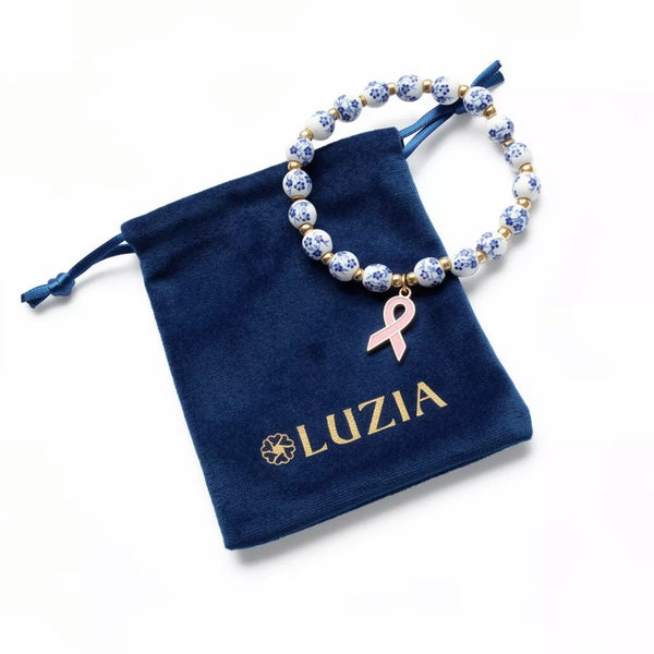 Bracelet Ruban Rose – Édition Solidaire Luzia le-meilleur-du-portugal
