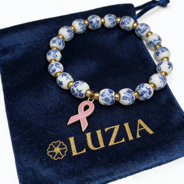 Bracelet Ruban Rose – Édition Solidaire Luzia le-meilleur-du-portugal