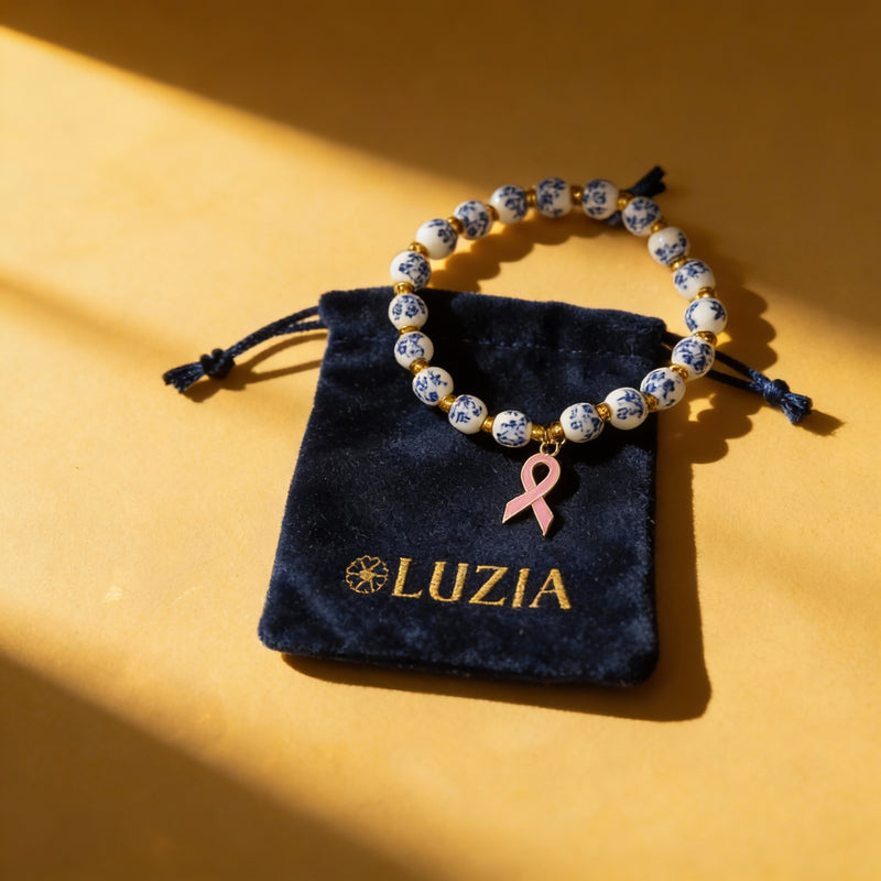 Bracelet Ruban Rose – Édition Solidaire Luzia le-meilleur-du-portugal