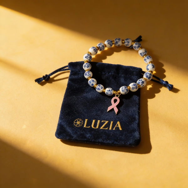 Bracelet Ruban Rose – Édition Solidaire Luzia le-meilleur-du-portugal