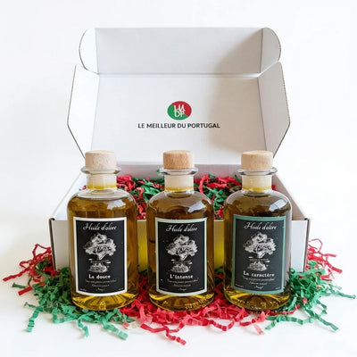 Coffret découverte des huiles d'olive portugaises OLIVORA