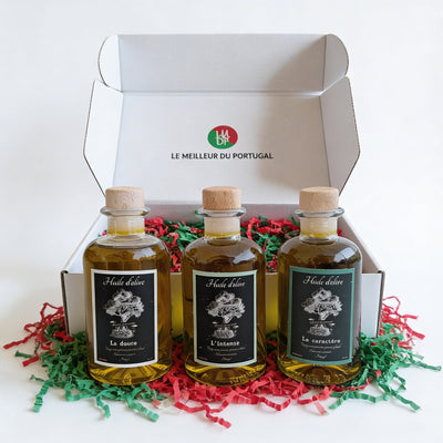 Coffret découverte des huiles d'olive OLIVORA
