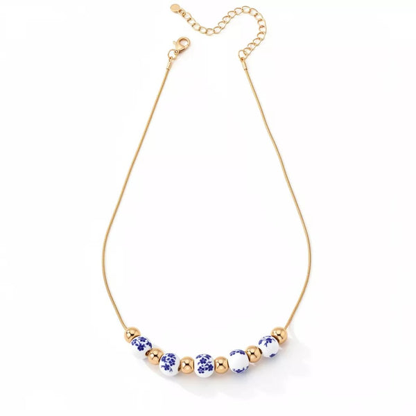 Collier Azul & Branco – Édition Limitée Luzia le-meilleur-du-portugal