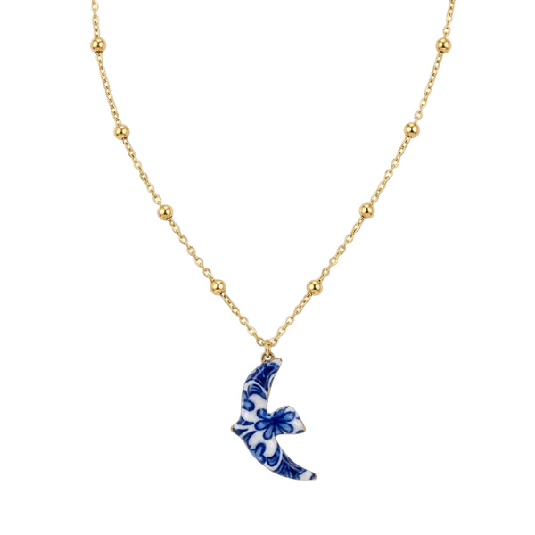 Collier hirondelles Azulejos