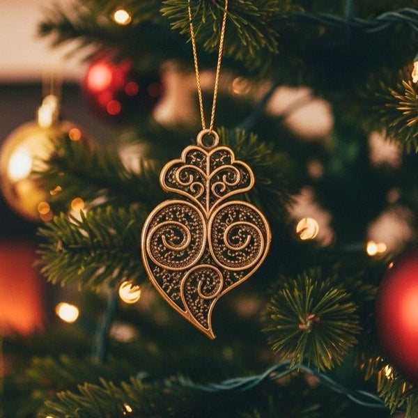 Décoration de Noël - Coração de Viana x5 le-meilleur-du-portugal