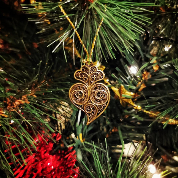 Décoration de Noël - Coração de Viana x5 le-meilleur-du-portugal