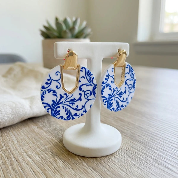 Boucles d'oreilles Giro Azulejos le-meilleur-du-portugal