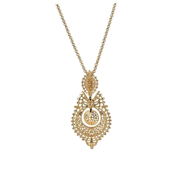 Pendentif Rainha en filigrane le-meilleur-du-portugal
