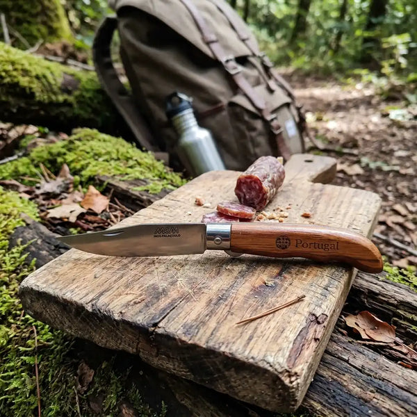 Couteau pliant en bois MAM – Gravure Portugal - Le Meilleur du Portugal
