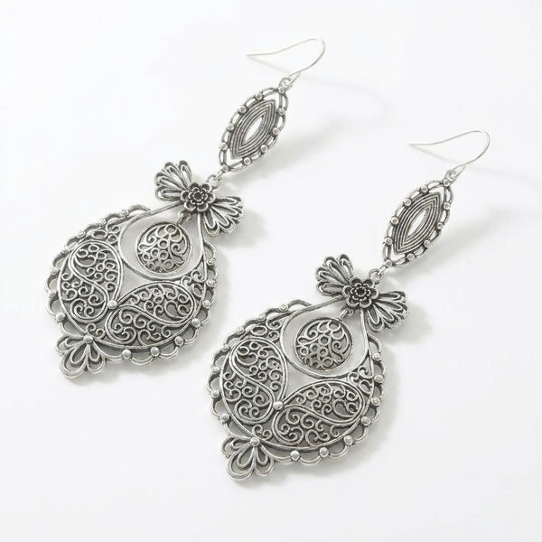 Boucles d’Oreilles Princessa 6cm le-meilleur-du-portugal