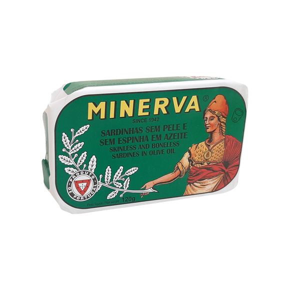 Sardines sans peau et sans arrête à l'huile d'olive - Minerva - Le Meilleur du Portugal