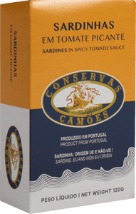 Sardines à la tomate piquante - Camoẽs - 5x120g - Le Meilleur du Portugal