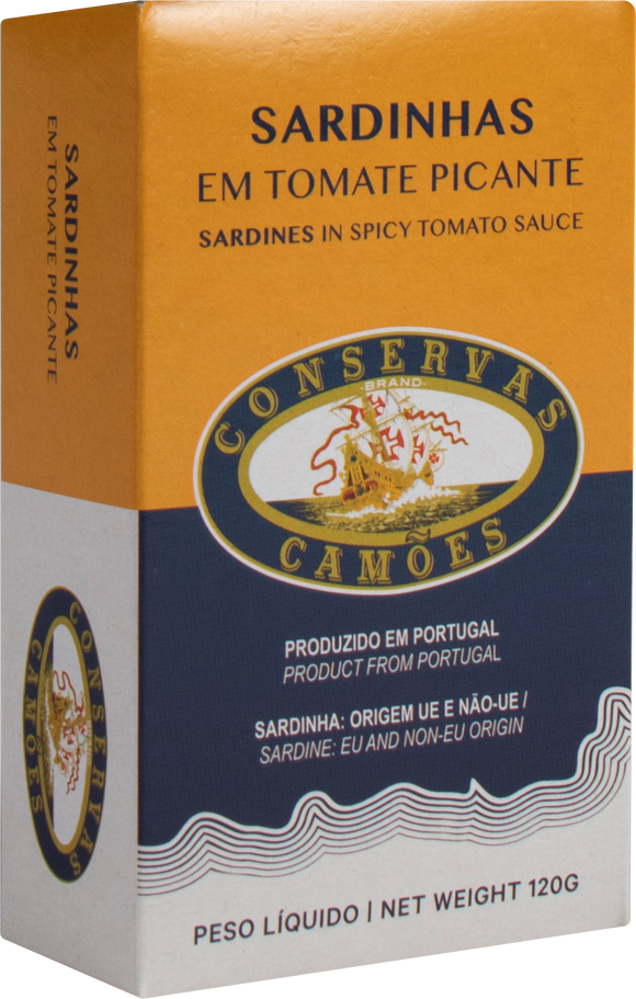 Sardines à la tomate piquante - Camoẽs - 5x120g - Le Meilleur du Portugal