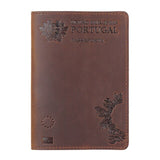 Couverture de Passeport portugais en cuir