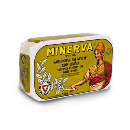 Sardines à l'huile d'olive et citron ( sardinhas em azeite com limao) - Minerva - Le Meilleur du Portugal